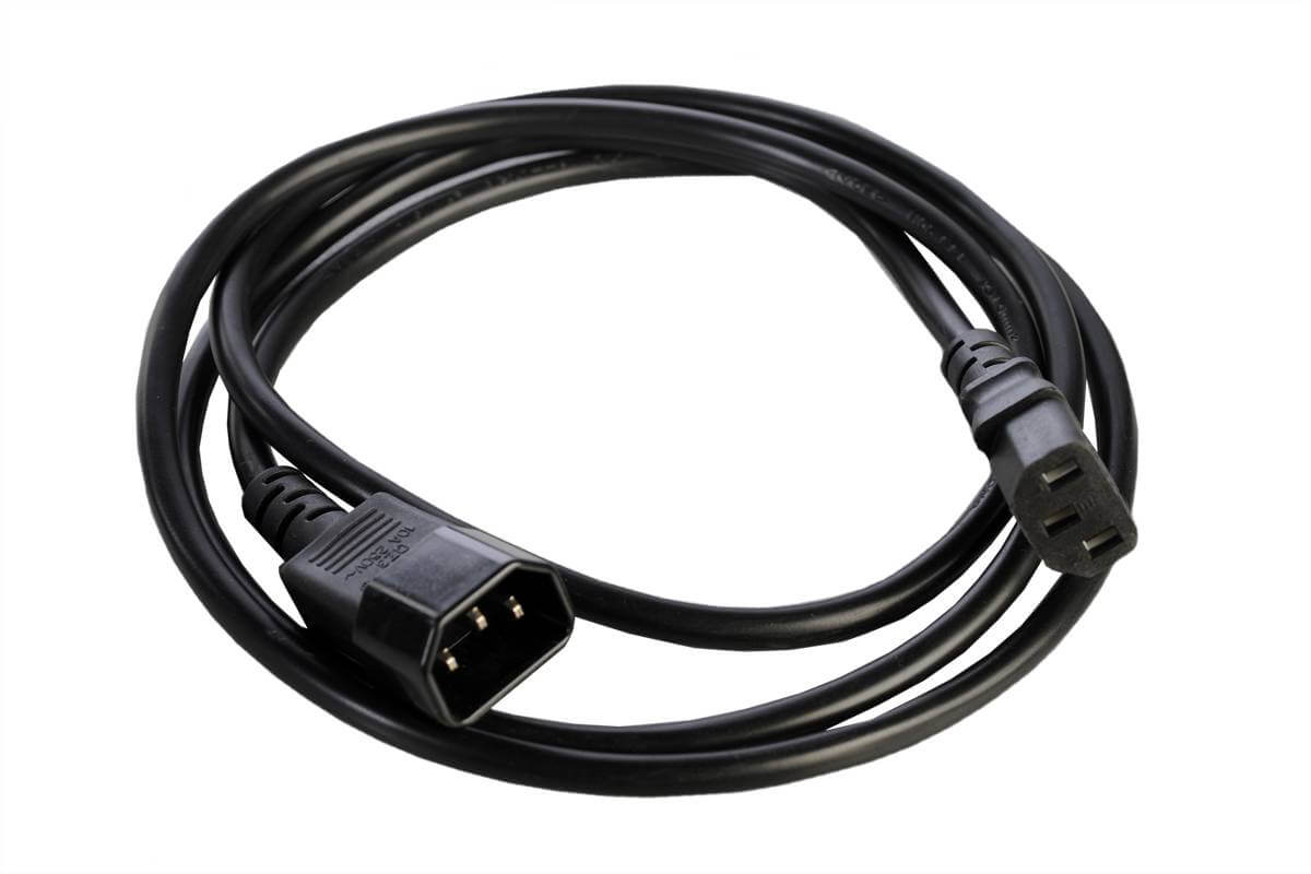 Шнур R-10-Cord-C13-C14-1.8 IEC 60320 C13/IEC 60320 C14, 10А/250В (3x1,0), длина REM