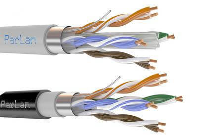 Кабель F/UTP4 Cat5e ZH нг(А)-HF (4х2х0,52) ParLan Паритет