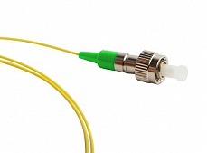 Пигтейл FPT-B9-9-FC/AR-1M-LSZH-YL (OS2),  1 м Hyperline