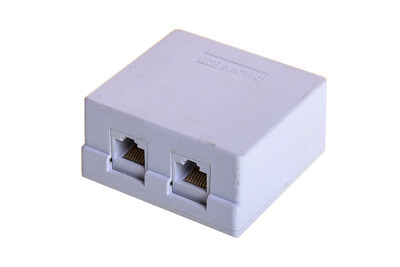 Розетка RJ-45 внешняя 2 порта TDM (25) SQ1809-0004 TDM