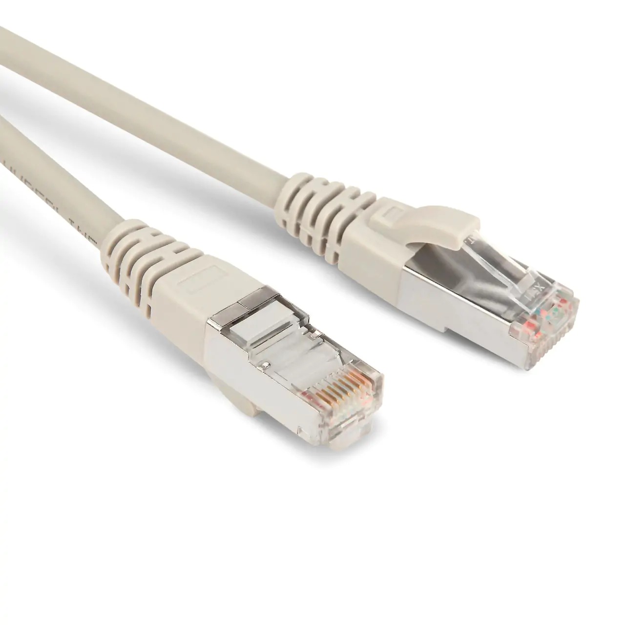 Патч-корд PC-LPM-STP-RJ45-RJ45-C5e-2M-LSZH-BK F/UTP, экранированный, Cat.5e, LSZH, 2м. чер Hyperline