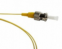 Пигтейл FPT-B9-9-ST/UR-1M-LSZH-YL (OS2),  1 м Hyperline