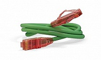 Патч-корд PC-LPM-UTP-RJ45-RJ45-C6-0.5M-LSZH-GN U/UTP, Cat.6, LSZH, 0.5 м, зеленый Hyperline
