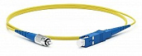 Патч-корд FC-S2-9-SC/UR-SC/UR-H-0.5M-LSZH-YL волоконно-оптический (шнур) SM 9/125 (OS2), SC/UPC-SC/UPC, 2.0 мм, simplex, LSZH, 0.5 м Hyperline