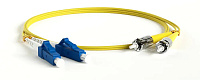Патч-корд FC-S2-9-SC/UR-SC/UR-H-10M-LSZH-YL волоконно-оптический (шнур) SM 9/125 (OS2), SC/UPC-SC/UPC, 2.0 мм, simplex, LSZH, 10 м Hyperline